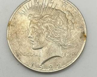 1922 Peace Dollar