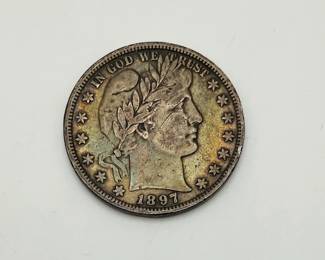 1897 Barber Half Dollar
