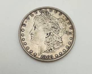 1883 Morgan Dollar