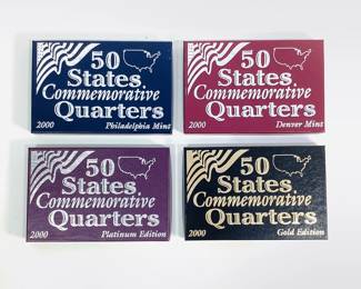 2000 Commemorative State Quarters Set