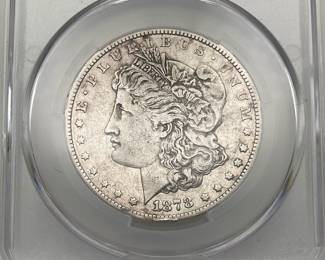 1878-CC Morgan Dollar, CAC VF Details