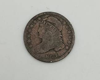 1837 Capped Bust Dime