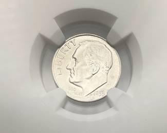 1953-S Roosevelt Dime NGC MS 66
