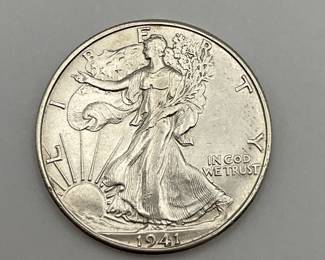 1941-D Walking Liberty 50c