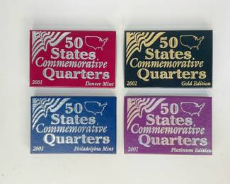 2001 Commemorative State Quarters Set