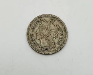1870 3-Cent Nickel