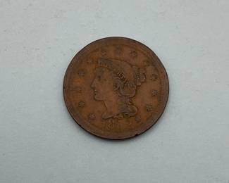 1852 Large Cent