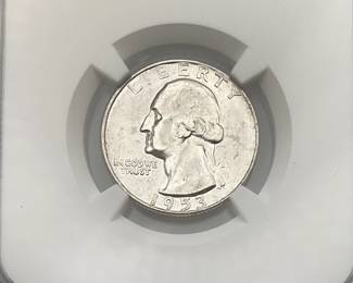 1953 Washington Quarter, NGC MS64