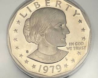 1979-S Susan B Anthony Dollar, ANACS PF69 DCAM