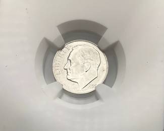 1955-S Roosevelt Dime, NGC MS66