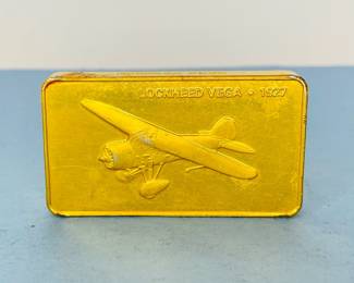 Jane's Medallic Register "World's Great Aircraft" Metal Bar