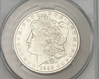 1885-O Morgan Dollar, CAC MS63