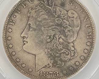 1878-CC Morgan Dollar, ANACS VF35