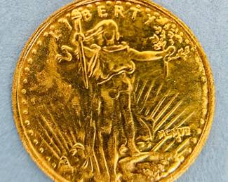  Miniature $20 St. Gaudens Coin