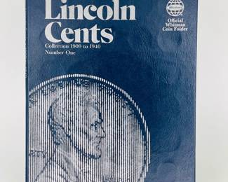  Lincoln Cents Book 1, 1909 to 1940