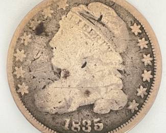 1835 Capped Bust Dime