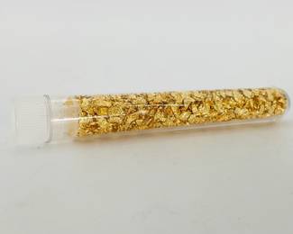 Vial of 24K Gold Flakes