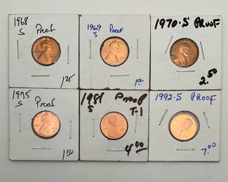 Lincoln Proof Pennies