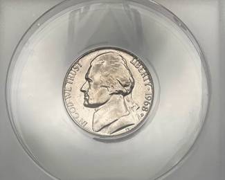 1968-D Jefferson Nickel, ANACS MS65