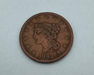 1842 Large Cent