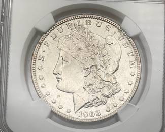 1903 Morgan Dollar, NGC MS62