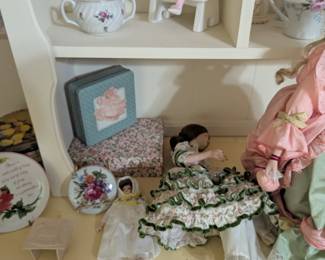 Porcelain Dolls and Decor