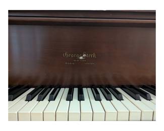 George Steck Baby Grand Piano w Seat