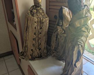 Large Mache Nativity Set