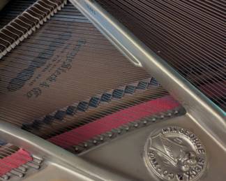 George Steck Baby Grand Piano w Seat
