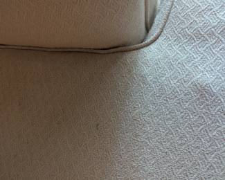 Mid Century Curved Sectional Sofa. Cushions will need to be replaced as the foam has lost its integrity in the seat cushions.