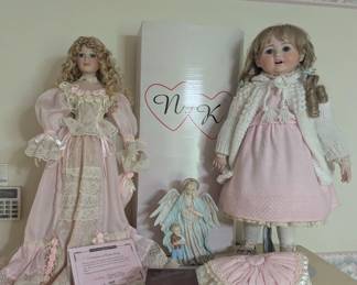Porcelain Dolls and Decor
