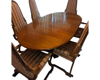 Original Phyllis Morris “Ingenue” Throne Lounge Chairs and Table