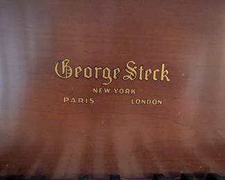 George Steck Baby Grand Piano w Seat