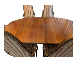 Original Phyllis Morris “Ingenue” Throne Lounge Chairs and Table