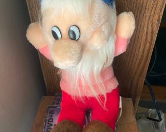 Vintage Disney Stuffed Bashful Doll