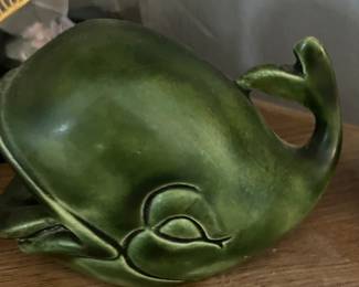 Vintage Whale Ashtray