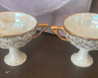 Vintage Loving Cups, Lusterware