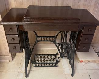 Vintage Singer Cabinet