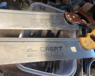 GREAT NECK SAWS