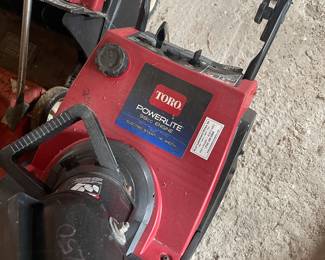 Toro Snowblower, Like New