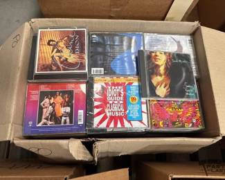 2904  Box of CDs 