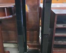 4142  Black PedestalPlant Stand 