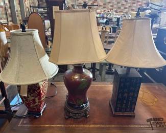 7540  3 Decorative Lamps 