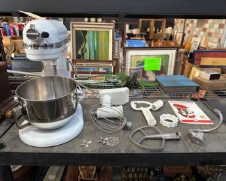 3016  KitchenAid Professional HD Mixer with Attachments, Instructions  Recipes 