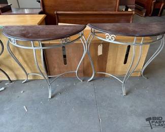 4048  2 Wood Entry Tables 