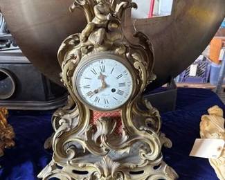 3166  French Style Mantel Clock 
