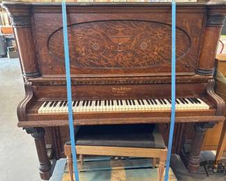 410  Story and Clark Cabinet Grand Piano 