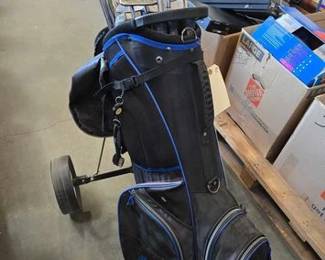 6305  Stow a Matic ITrac with With Bag and Golf Clubs 