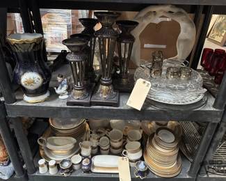 3028  San Marco Dinner Set, Candle Holders and Decor 