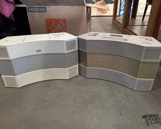 7088  2 Bose Acoustic Wave Stereo Music Systems 